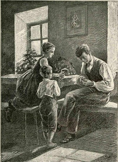 Preparations for the Nativity Scene by Francisek Dobnikar